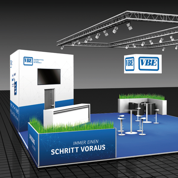 Konzeption & Design Messestand Verband Bildung & Erziehung (VBE) - Landesverband Baden-Württemberg