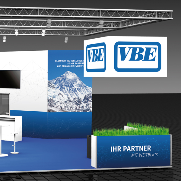 Konzeption & Design Messestand Verband Bildung & Erziehung (VBE) - Landesverband Baden-Württemberg