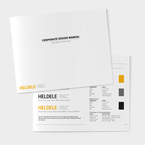 Corporate Design Manual Heldele GmbH